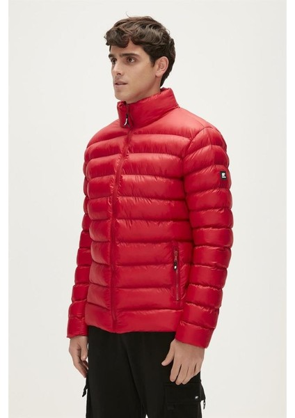 Erkek Mont Kırmızı Boss Puffer Erkek Mont 23.02.15.001-KIRMIZI