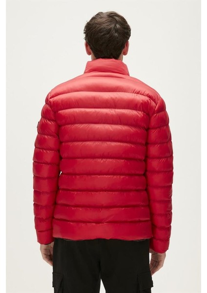 Erkek Mont Kırmızı Boss Puffer Erkek Mont 23.02.15.001-KIRMIZI