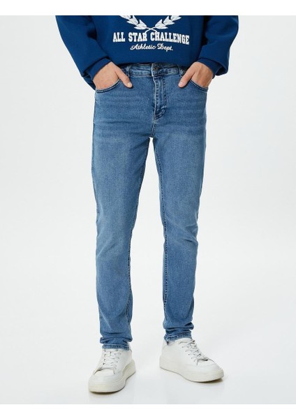 Skinny Fit Kot Pantolon - Michael Jean fırsatları