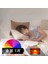 Rgb Dijital Çalar Saat Renkli LED Ekran Modern Masaüstü Saati Uyandırma Çalar Saat Ev Dekorasyonu Için Beyaz (Yurt Dışından) 5