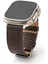 Lesband Leather klasik Kahverengi Gerçek Deri Apple Watch Kordon Seri 1-8, Se, Ultra ve Ultra 2 ile Uyumlu 1