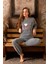 Charme Kadın Kışlık Peluş Pijama Takımı K-200-494 - 1 Adet 1