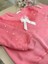 Kız Çocuk Fiyonk Kurdela Detay Organze Tül Kol Mini Kalpler Detaylı Sweatshirt 3 Iplik Pudra Pembe Renk 2