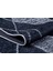 Glazov Siyah Geometrik Polyester Dijital Baskı Halı 3