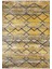 Izberbas Sarı Geometrik Polyester Dijital Baskı Halı 1