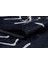 Balasov Siyah Modern Polyester Dijital Baskı Halı 2
