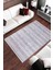 Klin Gri Modern Polyester Dijital Baskı Halı 5