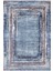 Scyokino Mavi Modern Polyester Dijital Baskı Halı 1