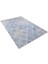 Vorkuta Mavi Geometrik Polyester Dijital Baskı Halı 2