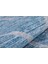 Vorkuta Mavi Geometrik Polyester Dijital Baskı Halı 5