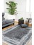 Neryungri Gri Modern Polyester Dijital Baskı Halı 3