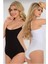 0066 Bayan Karışık Renkli Ip Askılı Çıtçıtlı Body 12 Adet 1