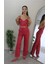Gipeli Deri Crop Pembe 2