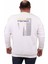 Erkek Büyük Beden Sıfır Yaka Sweat Streetwear 23206 Ekru 1