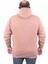 Büyük Beden Erkek Basic Sweat Kapüşonlu 11700 S.kahve 5