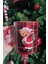Teddy Bear Noel Baba Tasarım Yılbaşı Desenli Kırmızı Kupa Bardak 1