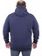 Büyük Beden Erkek Basic Sweat Kapüşonlu 11700 Indıgo 5