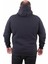Büyük Beden Unisex Kapüşonlu 3ip Sweat 11701 Lacıvert 4