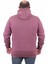 Büyük Beden Unisex Kapüşonlu 3ip Sweat 11701 Eflatun 4