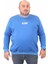 Erkek Büyük Beden Sıfır Yaka Sweat Hlsnk 23204 Saks 2