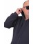 Büyük Beden Unisex Kapüşonlu 3ip Sweat 11701 Lacıvert 2