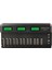 C9036WL AA/AAA/9V/C BOY/DBOY/NI-MH/NI-CD/9V/LİTYUM Pil LCD Ekranlı Hızlı Şarj Cihazı 2