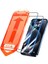 iPhone 15 Pro Max Uyumlu Ekran Koruyucu Tam Kaplayan Cam Otomatik Hizalamalı Toz Önleyici Ultra Hd 1