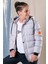 Designed Kapüşonlu Içi Polar Astarlı Erkek Çocuk Şişme Mont 1