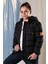Designed Kapüşonlu Içi Polar Astarlı Erkek Çocuk Şişme Mont 1