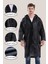 Unisex Yağmurluk Su Rüzgar Geçirmez Çıtçıtlı Kapüşonlu Eva Yağmurluk 3