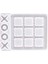 Tic Tac Toe Oyunu Reçine Kalıpları Silikon Xo Satranç Tahtası Epoksi Reçine Kalıp Dıy Zanaat Çocuklar ve Yetişkinler Için (Yurt Dışından) 1