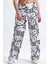Unisex Beyaz Hello Kitty Cat Bol Paça Eşofman Altı 1