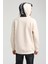 Kapüşonlu Ekru Slim Fit Hoodie 23FWM64046 4