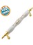Gold Polimer Kırılmaz Çekmece Dolap Kulpu 128MM 12 Adet 1