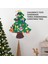 Çocuklar Için Noel Ağacı Keçe 3.2ft Bebekler ile Diy Noel Ağacı Çocuklar Için 30 Adet Süsler Noel Hediyeleri Asılı Ev Kapı Duvarı Noel Süslemeleri (Yurt Dışından) 4