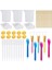43PCS Reçine Karıştırma Alet Kiti - Epoksi Reçine Silikon Karıştırma Bardakları, Silikon Fırçalar, Pipetler, Vb Için Silikon Ölçüm Bardakları (Yurt Dışından) 1