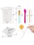 43PCS Reçine Karıştırma Alet Kiti - Epoksi Reçine Silikon Karıştırma Bardakları, Silikon Fırçalar, Pipetler, Vb Için Silikon Ölçüm Bardakları (Yurt Dışından) 2