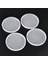 Reçine Döküm Için 4pcs Yuvarlak Reçine Coaster Kalıp, Reçine, Beton, Çimento ve Polimer Kil ile Döküm Için Epoksi Kalıplar (Yurt Dışından) 5