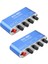 2pcs Stereo Mikser (4 Giriş 1 Çıkış) Bireysel Kontrol Kurulu Dıy Kulaklık Amplifikatör Kutusu DC12V (Yurt Dışından) 1