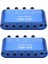2pcs Stereo Mikser (4 Giriş 1 Çıkış) Bireysel Kontrol Kurulu Dıy Kulaklık Amplifikatör Kutusu DC12V (Yurt Dışından) 2
