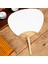 30 Adet/grup Düğün Beyaz Paddle Fan Düğün Dekorasyonu Için (Yurt Dışından) 2