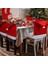 Adet Noel Sandalye Yemek Odası Tatil Noel Süslemeleri Kırmızı Için Noel Baba Şapkası Sandalye Kapakları Kapakları (Yurt Dışından) 2