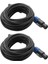 Paket 25 Ft Erkek Speakon - Speakon Kabloları, Profesyonel 12 Ölçer Awg Ses Kablosu Dj Hoparlör Kablosu Tel Büküm Kilitli (Yurt Dışından) 3