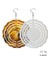 10 Adet 3 Inç Süblimasyon Rüzgar Spinner Boşlukları 3D Rüzgar Spinners Asılı Rüzgar Spinners Kapalı Açık Bahçe Dekorasyon (Yurt Dışından) 3