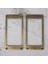2 Adet Humbucker Pikap Çerçevesi, Elektro Gitar Için Montaj Halkası Kapak Çerçevesi, Pirinç Metal (Yurt Dışından) 1
