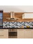 3D Duvar Çıkartmaları Tuğla Duvar Kağıdı Kiremit Mutfak Banyo Backsplash Anti-Kiremit Ev Dekor 28X23.5 cm (Yurt Dışından) 2