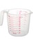 1000ML Ölçüm Kabı Pişirme Aracı Mutfak Aracı Yüksek Kaliteli Plastik Ölçüm Kabı Aracı Bardak Ölçekli (Yurt Dışından) 1