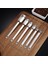 6pcs Ölçme Kaşık Seti, Paslanmaz Çelik Ölçme Kaşıkları, Uzun Saplı Ölçme Kaşıkları, Metal Yemek Kaşığı (Yurt Dışından) 4