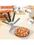 Pizza Taşı Için Katlanır Alüminyum Pizza Kabuğu, Fırın ve Izgarada Pizza ve Kek Pişirmek Için Profesyonel Ev Kullanımı Pizza Küreği (Yurt Dışından) 4