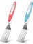 Parça Mini Brownie Servis Spatulası Kesim ve Servis Turner Çerez Spatula Mini Oluklu Turner Yumurta Pişirmeyi Döndürmek Için (Yurt Dışından) 2
